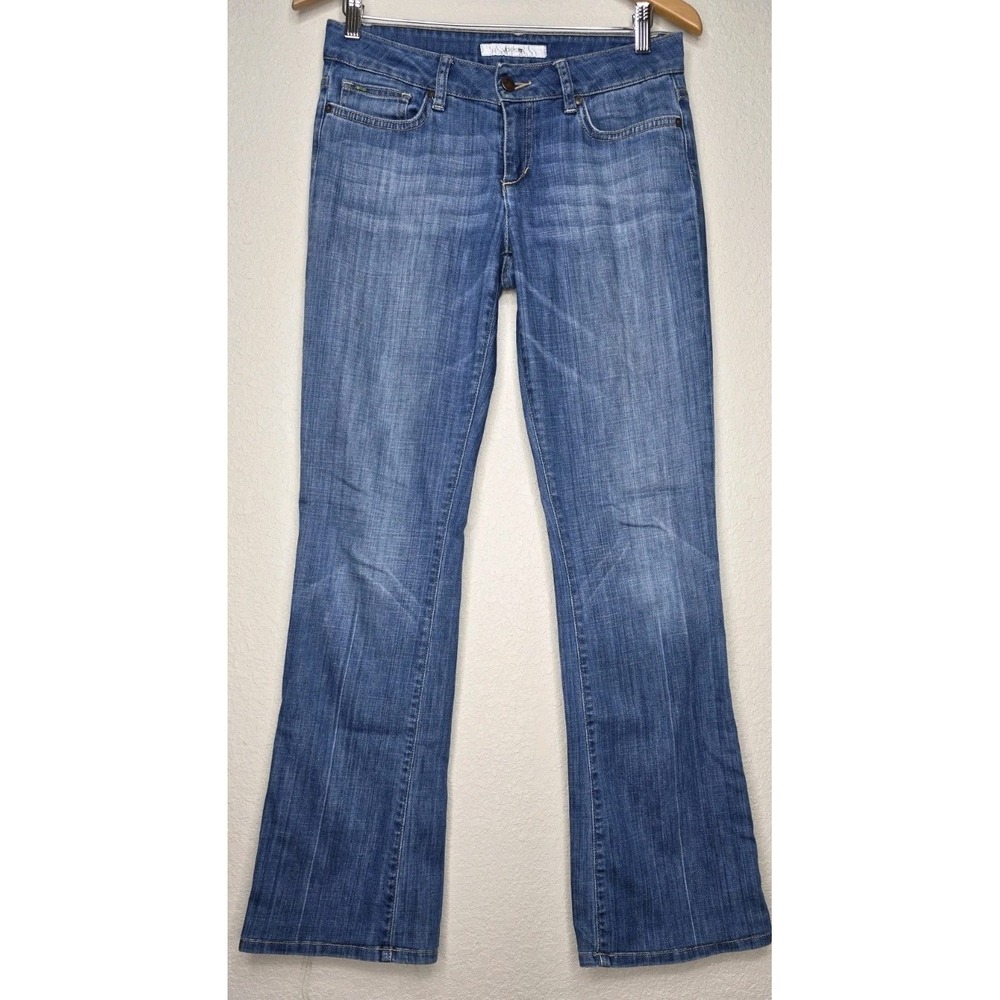 Joe's Jeans Women 28x32 Honey Low Rise Boot Cut Denim Blue Y2K Rodeo Casual